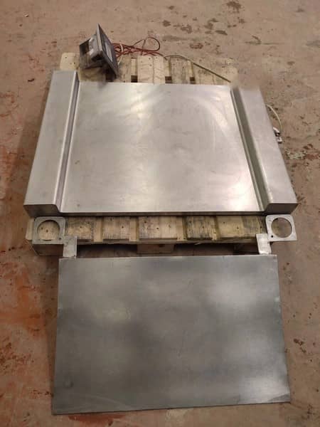 Floor Scales Stainless Steel with Ramp