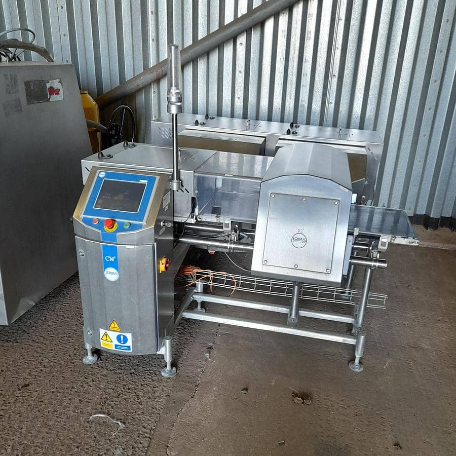 LOMA Systems CW3 IQ4 Combi Checkweigher and Metal Detector