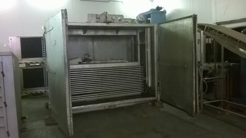 Jackstone Froster Horizontal Plate Freezer 15 station