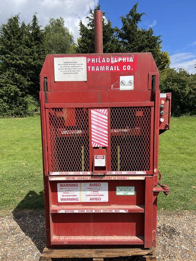 Used Cardboard Compactor