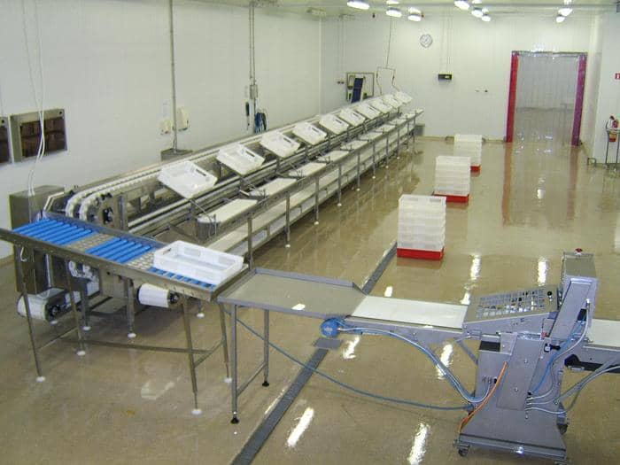 20 station trimming line