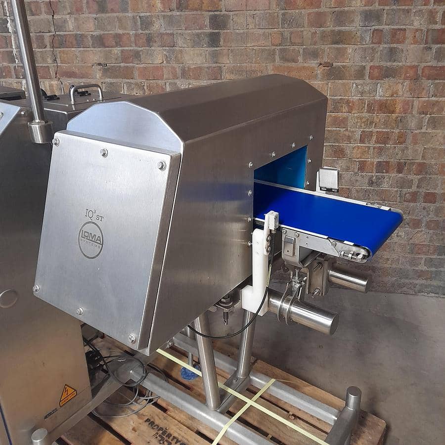 Loma Metal Detector Checkweigher & Reject Bins