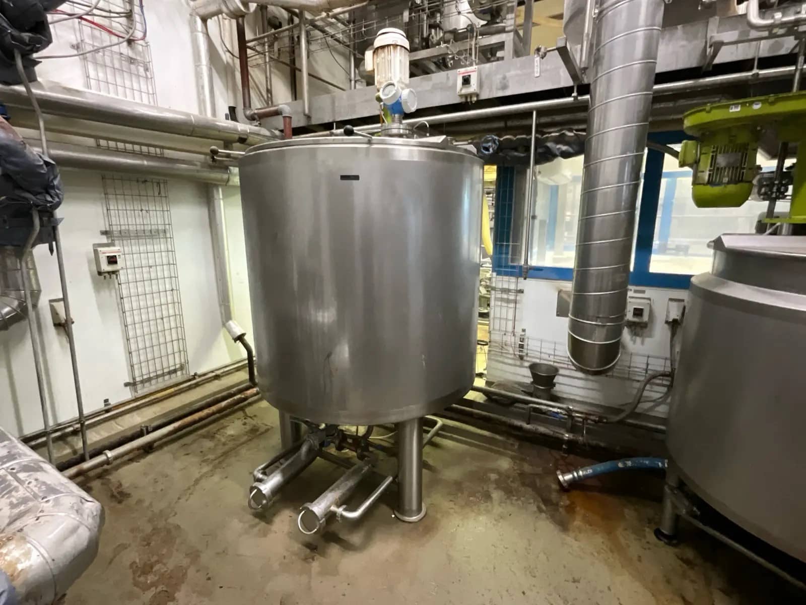 Winkworth Stainless Jacketed Tank PV1000