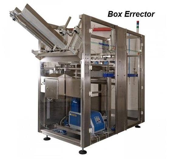 FREEMANTLE BOX ERRECTOR AND 3 FLAP CLOSER