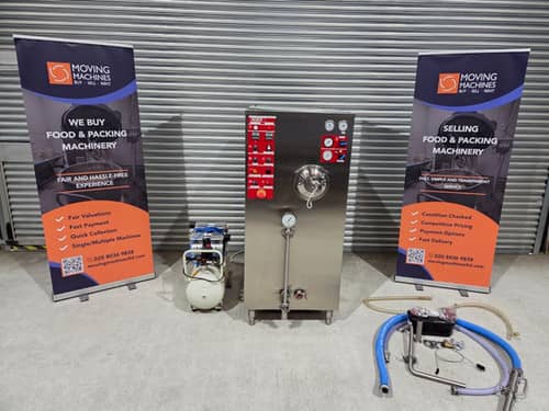 ROKK Processing RFE 300 Continuous Freezer &amp; SP40BC Control Unit