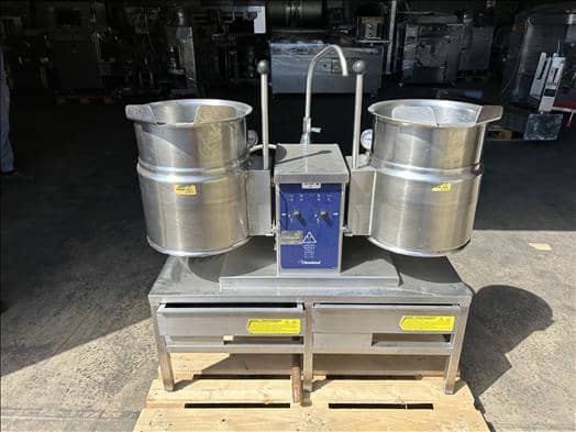 Cleveland TKET-6-T Twin cooking kettle