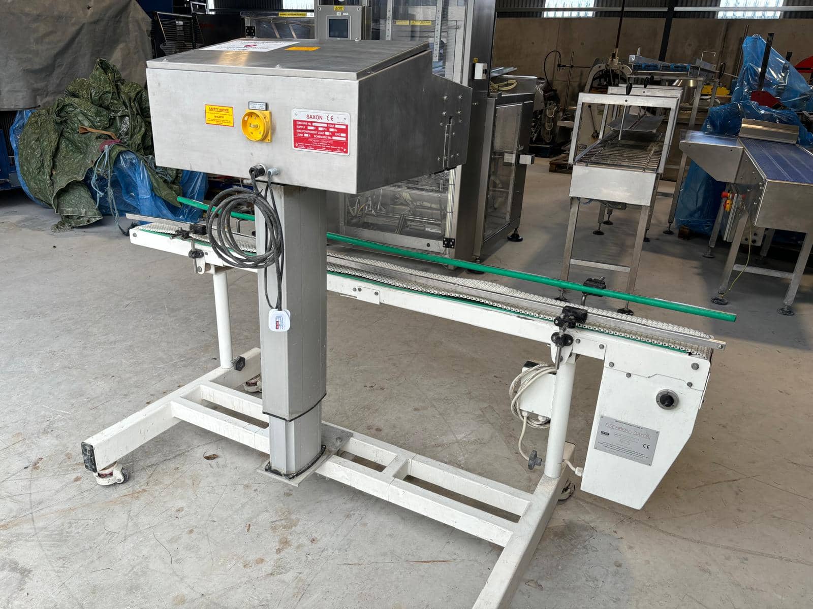 Saxon SH1000 Bag Sealer with Conveyor