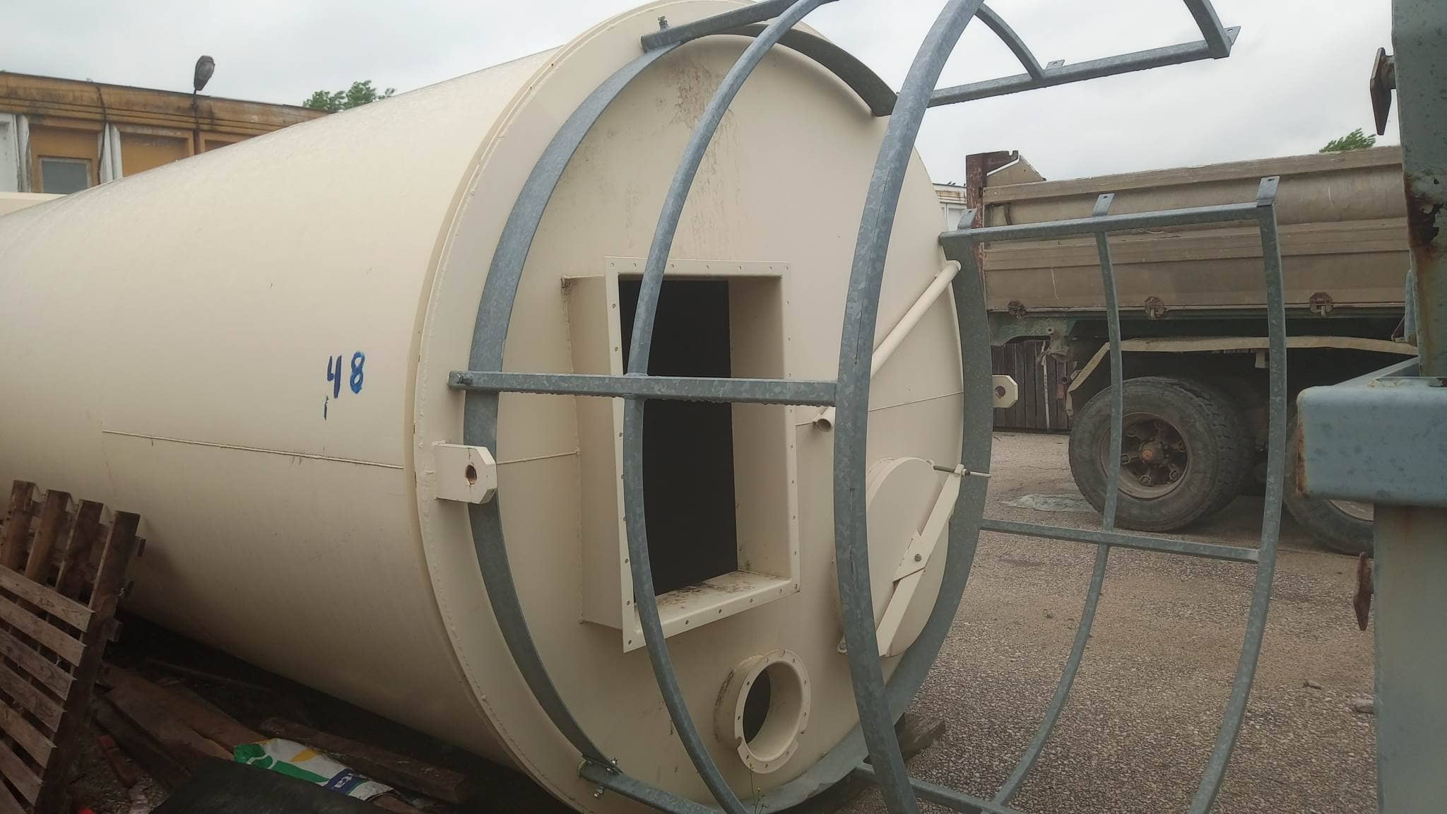 New SIAG Lime Silo 16m3 with Ancillary Equipment