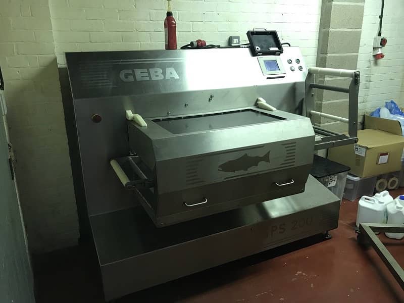 Geba GPS200 Compact Twin Lane Salmon Slicer