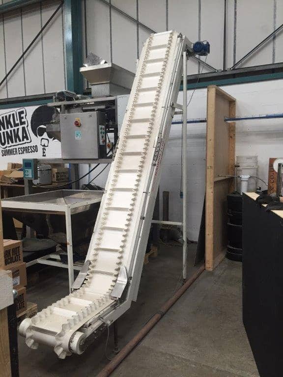 Bespoke Flighted Conveyors