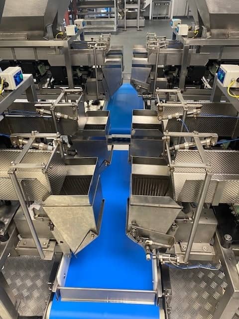 Twin Head Linear Weigher Package