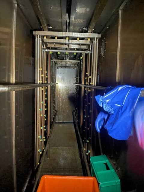 Crusader Trolley Rack Washer
